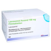 Lacosamid Ascend 150 mg Filmtabletten 168 St