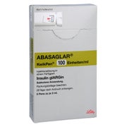 ABASAGLAR 100 E/ml Injektionslösung KwikPen 5X3 ml