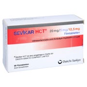 SEVIKAR HCT 20 mg/5 mg/12,5 mg Filmtabletten 98 St