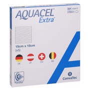Aquacel Extra 15x15 cm Verband 5 St