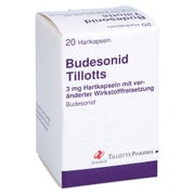 Budesonid Tillotts 3 Mg Hartk.m.verä.wst.-frs. 20 St