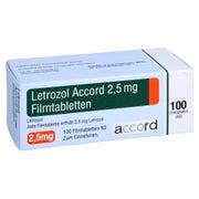 Letrozol Accord 2,5 mg Filmtabletten 100 St