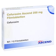 Cefuroxim Ascend 250 mg Filmtabletten 12 St