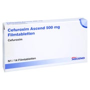 Cefuroxim Ascend 500 mg Filmtabletten 14 St