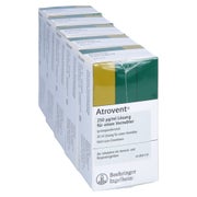 Atrovent 250 µg/ml Lösung f.e.Vernebler 5X20 ml