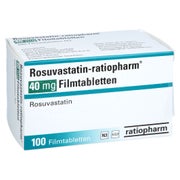 Rosuvastatin-ratiopharm 40 Mg Filmtabletten 100 St