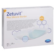 Zetuvit Plus Silicone Border steril 20x2 10 St