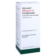 ATROVENT 500 µg/2 ml Fert.Inhal.Eindosisbehält. 50X2 ml
