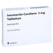 Ivermectin Carefarm 3 mg Tabletten 8 St