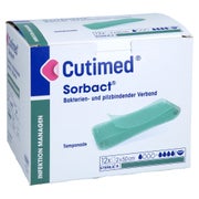 Cutimed Sorbact Tamponaden 2x50 cm 12 St