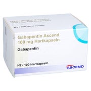 Gabapentin Ascend 100 mg Hartkapseln 100 St