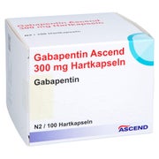 Gabapentin Ascend 300 mg Hartkapseln 100 St