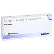 Tolvaptan Ascend 15 mg Tabletten 10 St