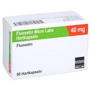 Fluoxetin Micro Labs 40 mg Hartkapseln 50 St