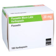 Fluoxetin Micro Labs 20 mg Hartkapseln 100 St