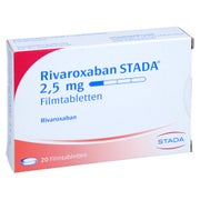 Rivaroxaban Stada 2,5 Mg Filmtabletten 20 St