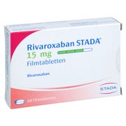 Rivaroxaban Stada 15 Mg Filmtabletten 10 St
