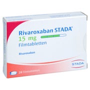 Rivaroxaban Stada 15 Mg Filmtabletten 28 St
