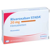 Rivaroxaban Stada 20 Mg Filmtabletten 10 St