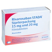 Rivaroxaban Stada Starterpackung 15 Mg + 20 Mg Fta 1 P