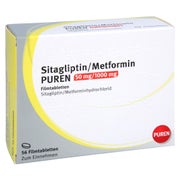 SITAGLIPTIN/Metformin PUREN 50 mg/1000 mg Filmtab. 56 St