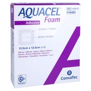 Aquacel Foam Adhäsiv 12,5x12,5 cm Verban 10 St