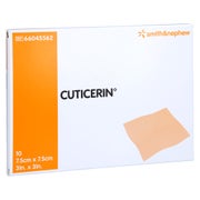 Cuticerin 7,5x7,5 cm Gaze m.Salbenbeschi 10 St
