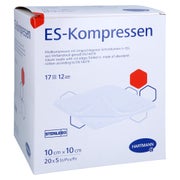 Es-kompressen Steril 10x10 cm 12fach 20X5 St