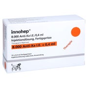INNOHEP 8.000 Anti-Xa I.E./0,4ml Inj.-Lsg.i.e.FS 10 St