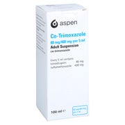 CO-TRIMOXAZOLE 80mg/400mg per 5ml Adult Susp.UK 100 ml