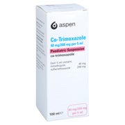 CO-TRIMOXAZOLE 40mg/200mg per 5ml Paediat.Susp.UK 100 ml