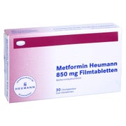 Metformin Heumann 850 mg Filmtabletten 30 St