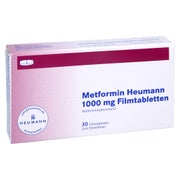 Metformin Heumann 1000 mg Filmtabletten 30 St