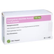 Dabigatran Etexilate Accord 110 mg Hartk 60X1 St