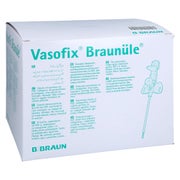 Vasofix Braunüle 22 G 25 mm blau 50 St