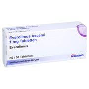 Everolimus Ascend 1 mg Tabletten 50 St