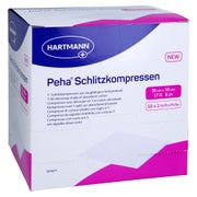 Peha Schlitzkompresse Steril 10x10cm 8fach 50X2 St
