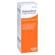 Adapaben 1 mg/g + 25 mg/g Gel 45 g