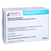 DUORESP Spiromax 320µg/9 µg/Dosis 3x60ED Inh.-Plv. 3 St