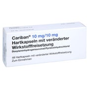 Cariban 10 Mg/10 mg Hartk.m.veränd.Wirks 48 St