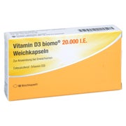 Vitamin D3 Biomo 20.000 I.E. Weichkapsel 10 St