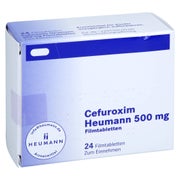 Cefuroxim Heumann 500 mg Filmtabletten 24 St