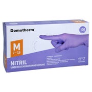 Domotherm Untersuchungshandschuhe Nitril M Lila 100 St