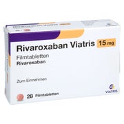 Rivaroxaban Viatris 15 Mg Filmtabletten 28 St