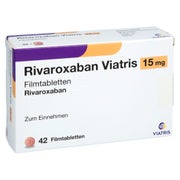 Rivaroxaban Viatris 15 Mg Filmtabletten 42 St
