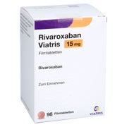Rivaroxaban Viatris 15 Mg Filmtabletten 98 St