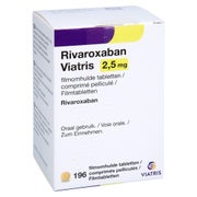 Rivaroxaban Viatris 2,5 Mg Filmtabletten 196 St