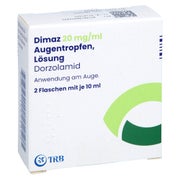 Dimaz 20 Mg/ml Augentropfen Lösung unkon 2X10 ml