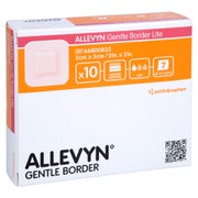 Allevyn Gentle Border Lite 5x5 Cm Schaumverb. 10 St