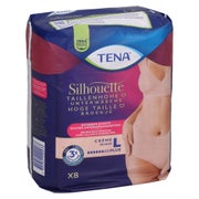 Tena Silhouette Plus Creme L Inkontinenz Pants 8 St